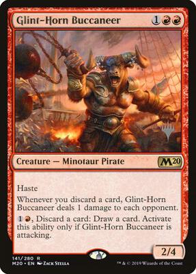 Glint-Horn Buccaneer card from Promo Pack: Core Set 2020