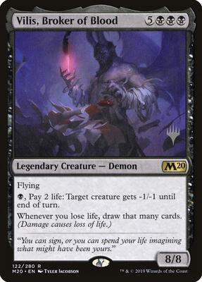 Vilis, Broker of Blood card from Promo Pack: Core Set 2020
