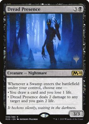 Dread Presence card from Promo Pack: Core Set 2020