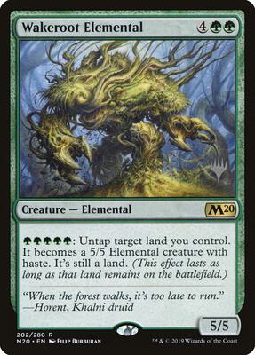 Wakeroot Elemental card from Promo Pack: Core Set 2020