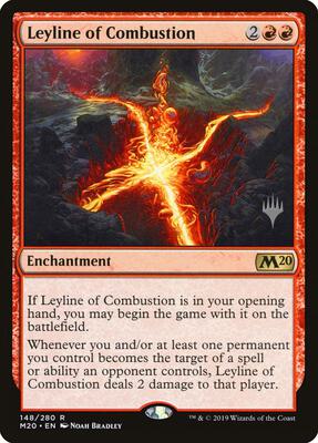 Leyline of Combustion card from Promo Pack: Core Set 2020