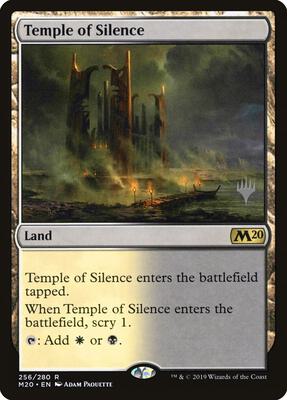 Temple of Silence card from Promo Pack: Core Set 2020