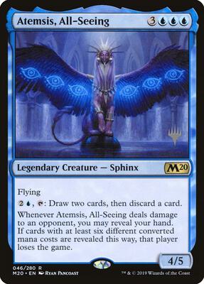 Atemsis, All-Seeing card from Promo Pack: Core Set 2020