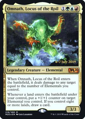 Omnath, Locus of the Roil card from Prerelease Cards