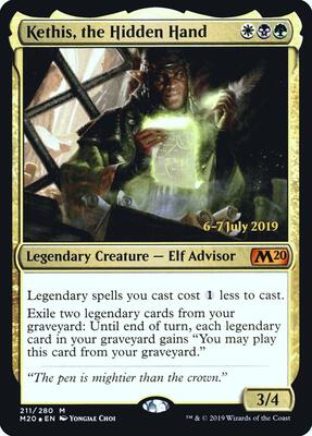 Kethis, the Hidden Hand card from Prerelease Cards