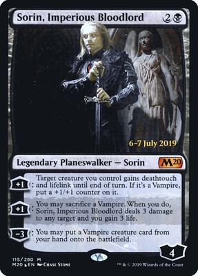 Sorin, Imperious Bloodlord card from Prerelease Cards