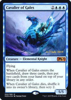Cavalier of Gales card from Prerelease Cards