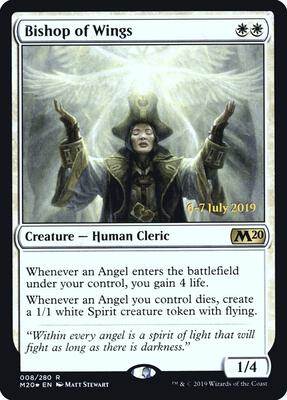 Bishop of Wings card from Prerelease Cards