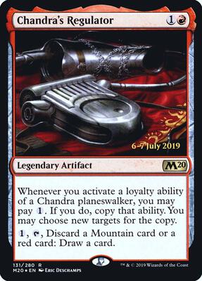 Chandra's Regulator card from Prerelease Cards