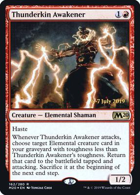 Thunderkin Awakener card from Prerelease Cards