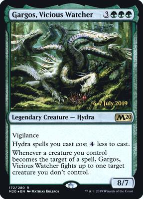 Gargos, Vicious Watcher card from Prerelease Cards