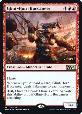 Glint-Horn Buccaneer card from Prerelease Cards