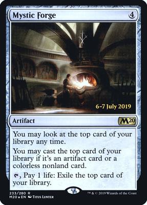 Mystic Forge card from Prerelease Cards