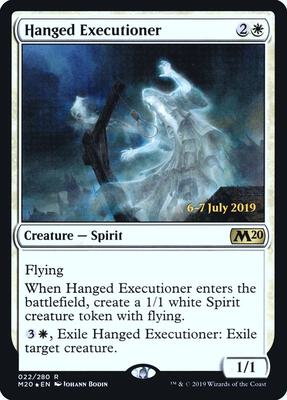 Hanged Executioner card from Prerelease Cards