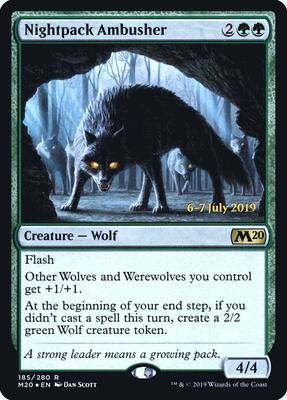 Nightpack Ambusher card from Prerelease Cards