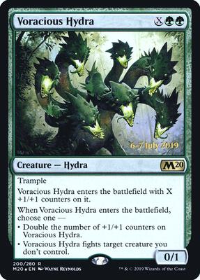 Voracious Hydra card from Prerelease Cards