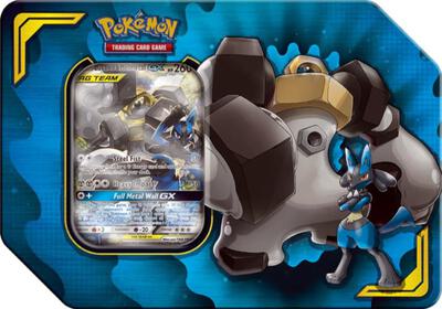 Power Partnership Tin [Lucario & Melmetal GX] card from SM - Unified Minds