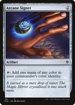 Arcane Signet card from Throne of Eldraine