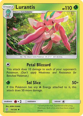 Lurantis card from SM - Unified Minds