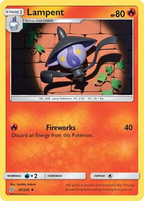 Lampent card from SM - Unified Minds