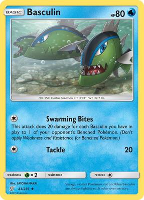Basculin card from SM - Unified Minds