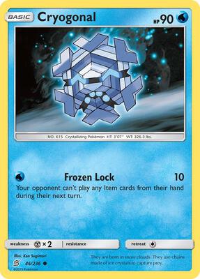 Cryogonal card from SM - Unified Minds