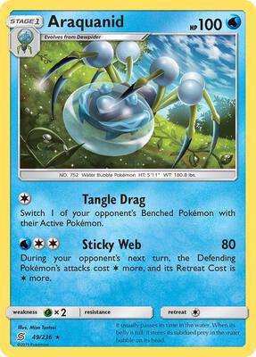 Araquanid card from SM - Unified Minds
