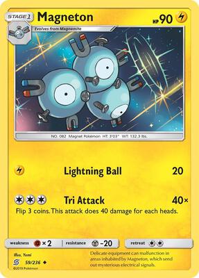 Magneton card from SM - Unified Minds