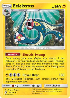 Eelektross card from SM - Unified Minds