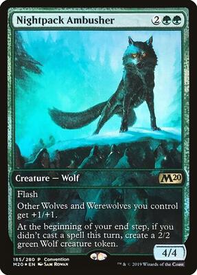 Nightpack Ambusher (2019 Convention Exclusive) card from Media Promos