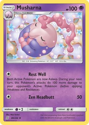Musharna card from SM - Unified Minds