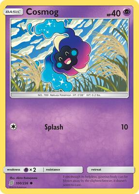 Cosmog card from SM - Unified Minds