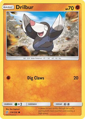 Drilbur card from SM - Unified Minds