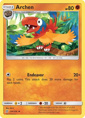 Archen card from SM - Unified Minds