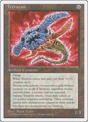 Tetravus card from Fourth Edition