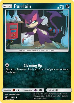 Purrloin card from SM - Unified Minds