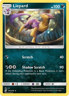 Liepard card from SM - Unified Minds