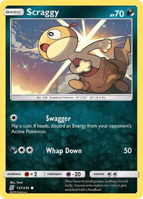 Scraggy card from SM - Unified Minds
