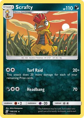 Scrafty card from SM - Unified Minds