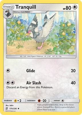 Tranquill card from SM - Unified Minds