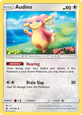 Audino card from SM - Unified Minds