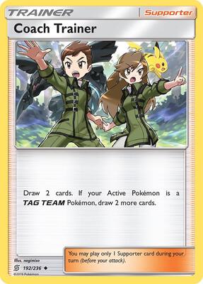 Coach Trainer card from SM - Unified Minds