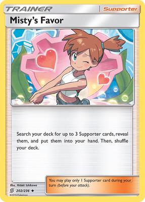 Misty's Favor card from SM - Unified Minds