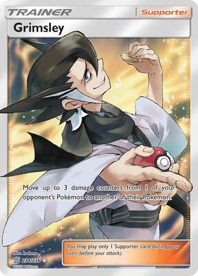 Grimsley (Full Art) card from SM - Unified Minds
