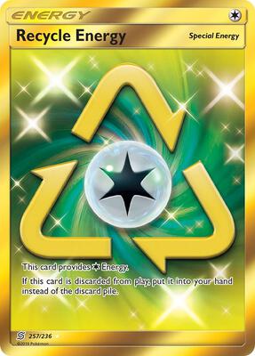 Recycle Energy (Secret) card from SM - Unified Minds