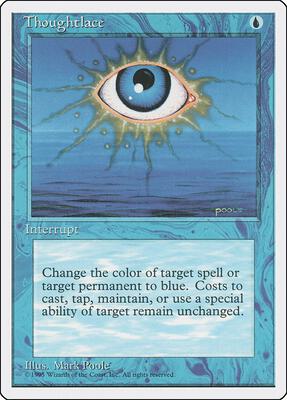 Thoughtlace card from Fourth Edition