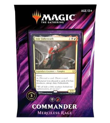 Commander 2019 Deck - Merciless Rage card from Commander 2019