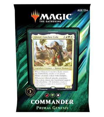 Commander 2019 Deck - Primal Genesis card from Commander 2019