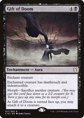 Gift of Doom card from Commander 2019