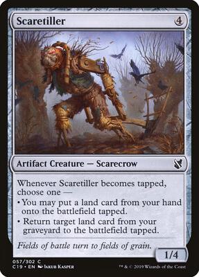 Scaretiller card from Commander 2019